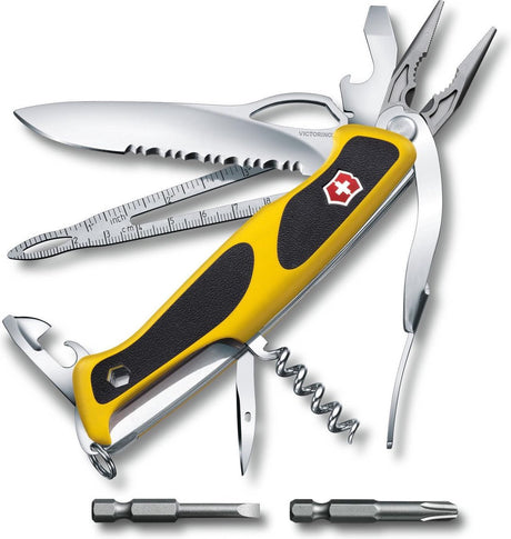 Victorinox Taschenmesser - Ranger Grip Boatsman - 21 Funktionen - Gelb+Soft