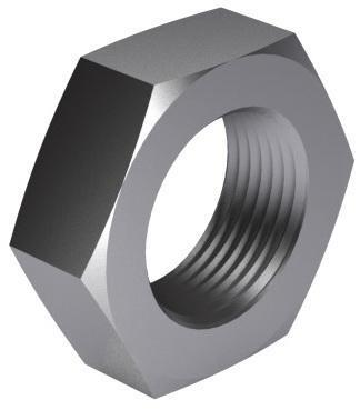 Mutter niedrig mf27x2.0 d439b elvz | 25 Stück