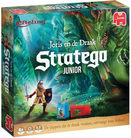 Stratego Jumbo Junior Brettspiel „Joris und der Drache“.