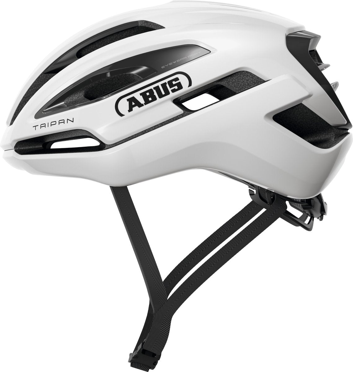 Abus Helm Taipan glänzend weiß M 54-58cm
