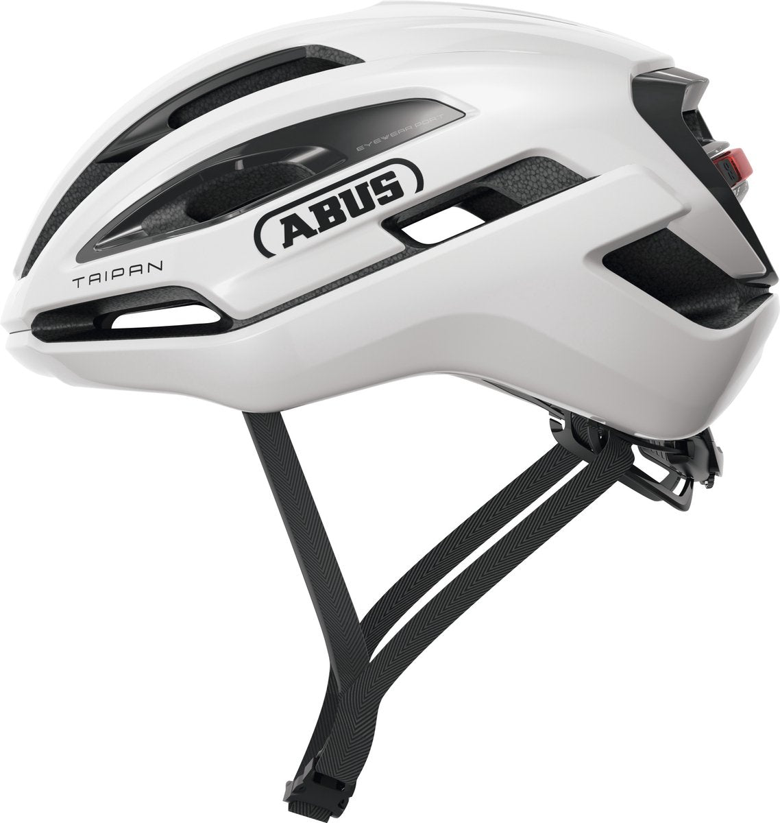 Abus Helm Taipan led glänzend weiß L 57-61cm