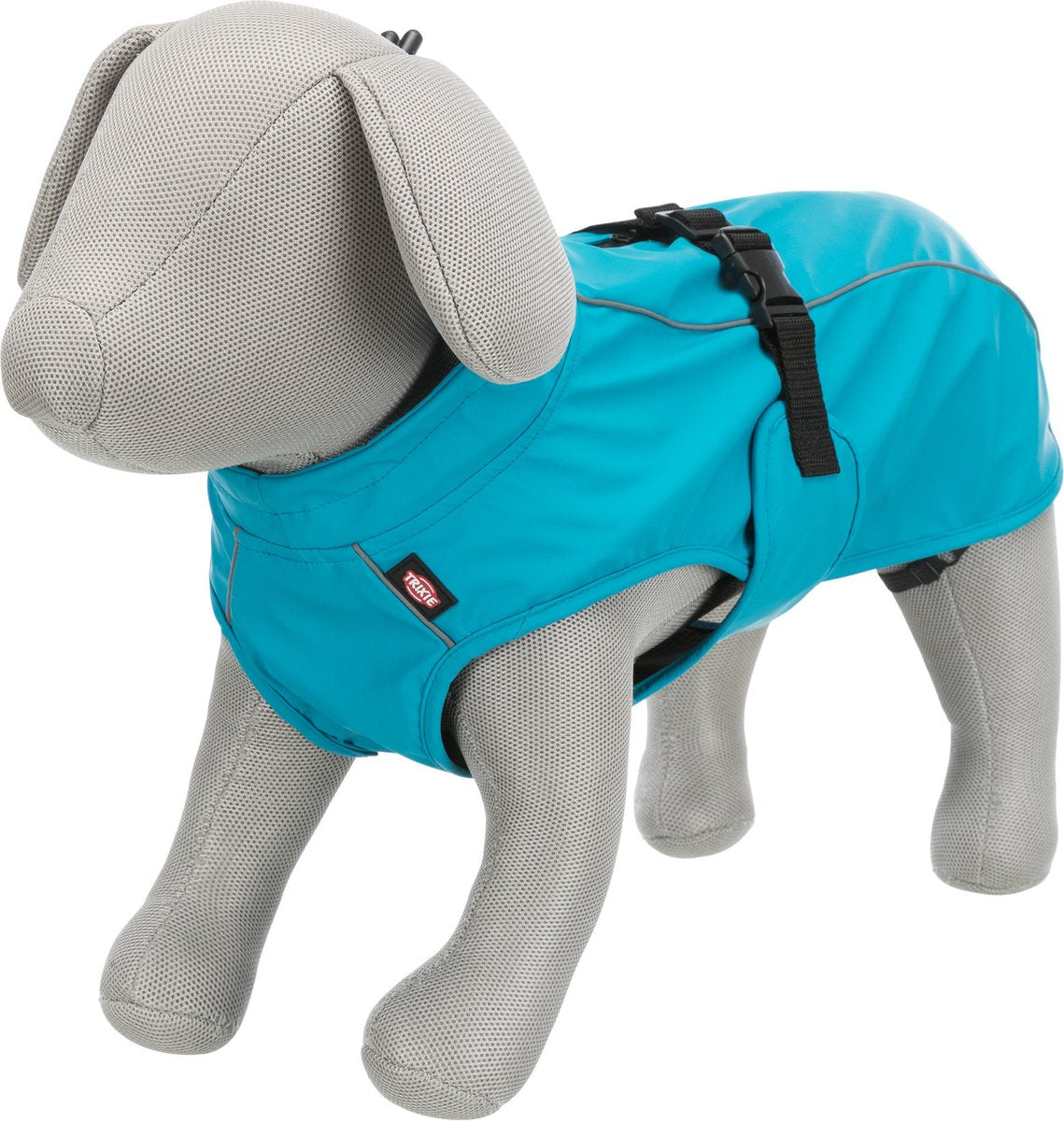 Trixie Regenmantel Hund – Vimy – Blau – Rückenlänge 30 cm – XS