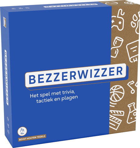 Asmodee Quizspiel Bezzerwizzer Brettspiel mit 2940 Fragen.
