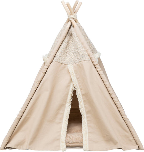 Trixie Katzenkorb Tipi Boho Beige