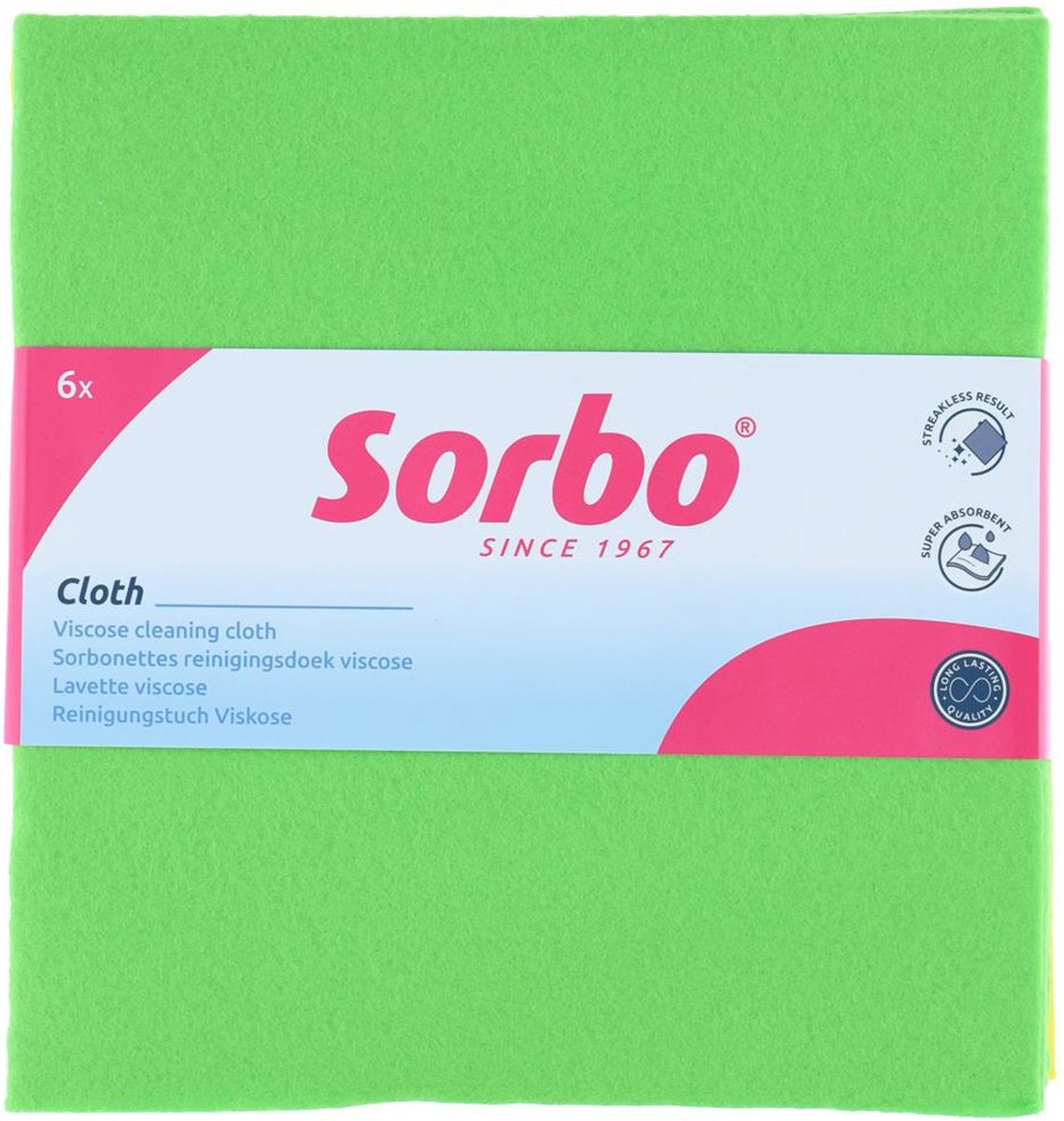 Sorbo Viskosetücher farbig 38x40cm