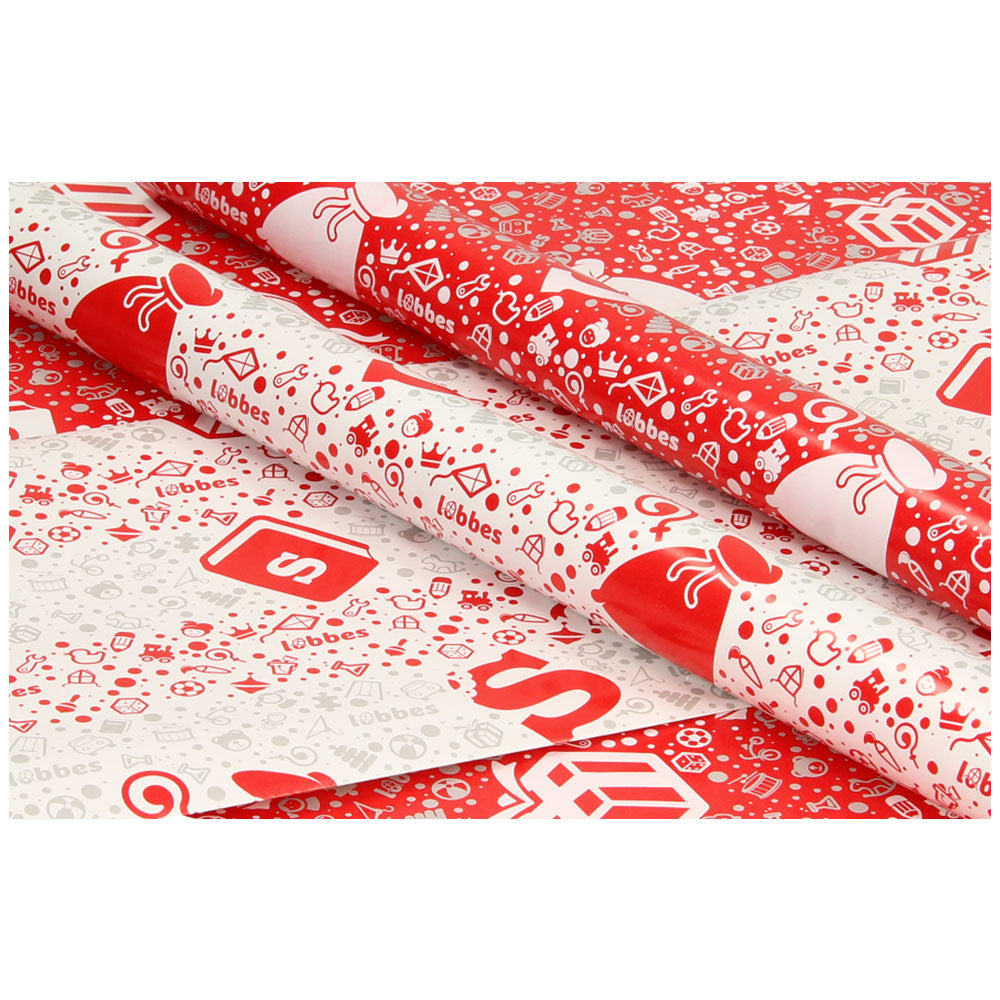 Lobbes Sinterklaas Geschenkpapier, 5 Meter