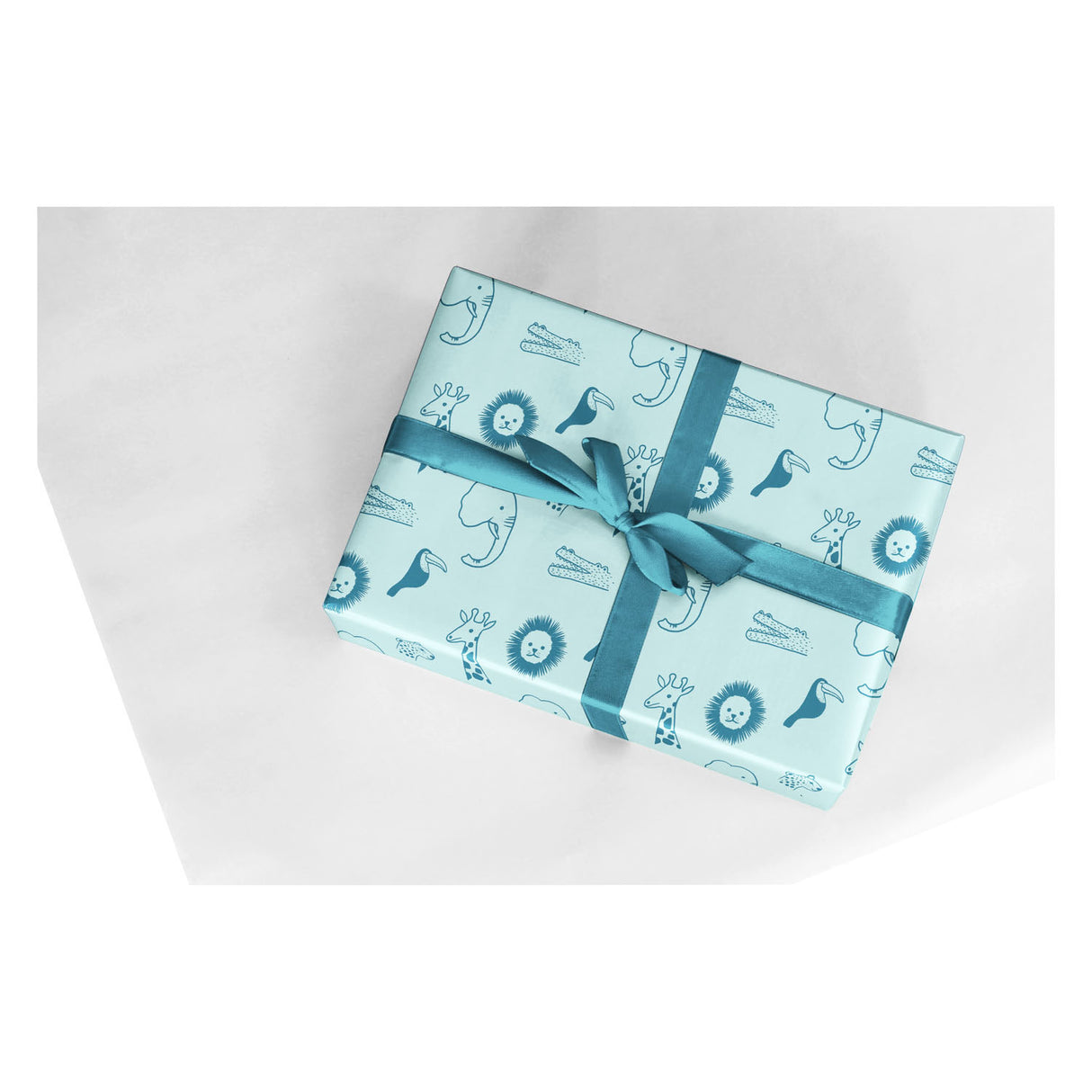 Rotolux -Verpackungspapier Wildtiere, 3 Meter.