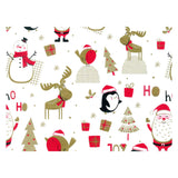 Rotolux Geschenkpapier Weihnachtskollektion, 50 Rollen