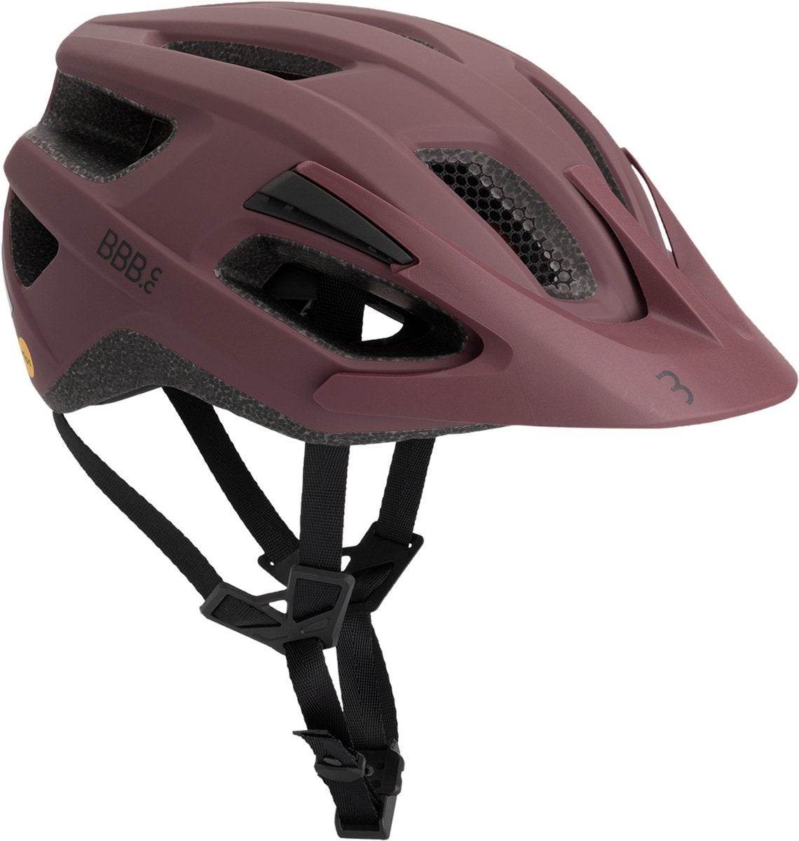 Bbb cycling dune mips 3.0 fidlock fietshelm volwassenen - mtb helm racefiets helm - wielrenhelm - fietshelm dames - fietshelm heren - mat donker rood maat m (55-58cm) - bhe-23