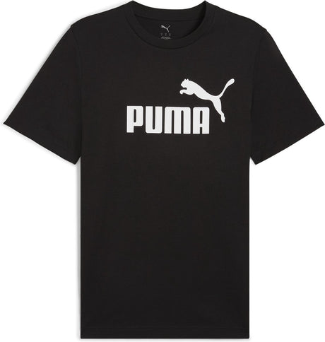 Puma ess no. 1 logo tee heren tshirt - black
