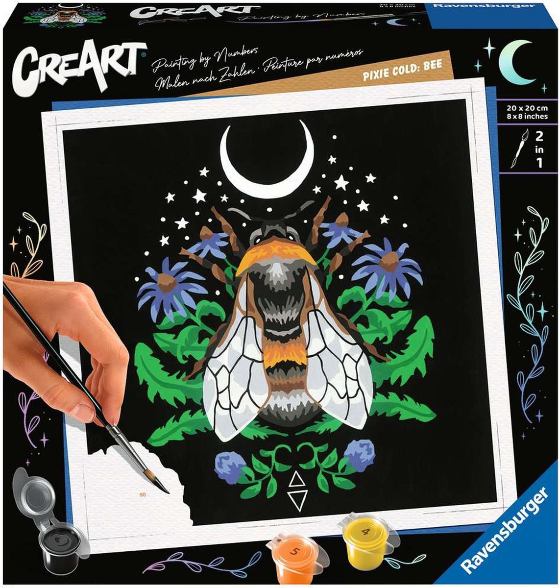 Ravensburger Creart – Pixie Cold Edition Biene