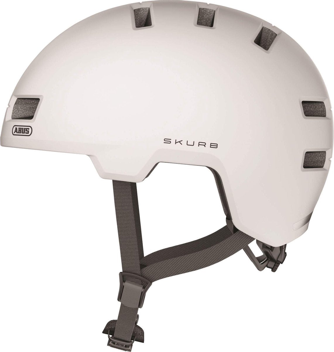 Abus Helm Skurb Pearl White 52-56 cm