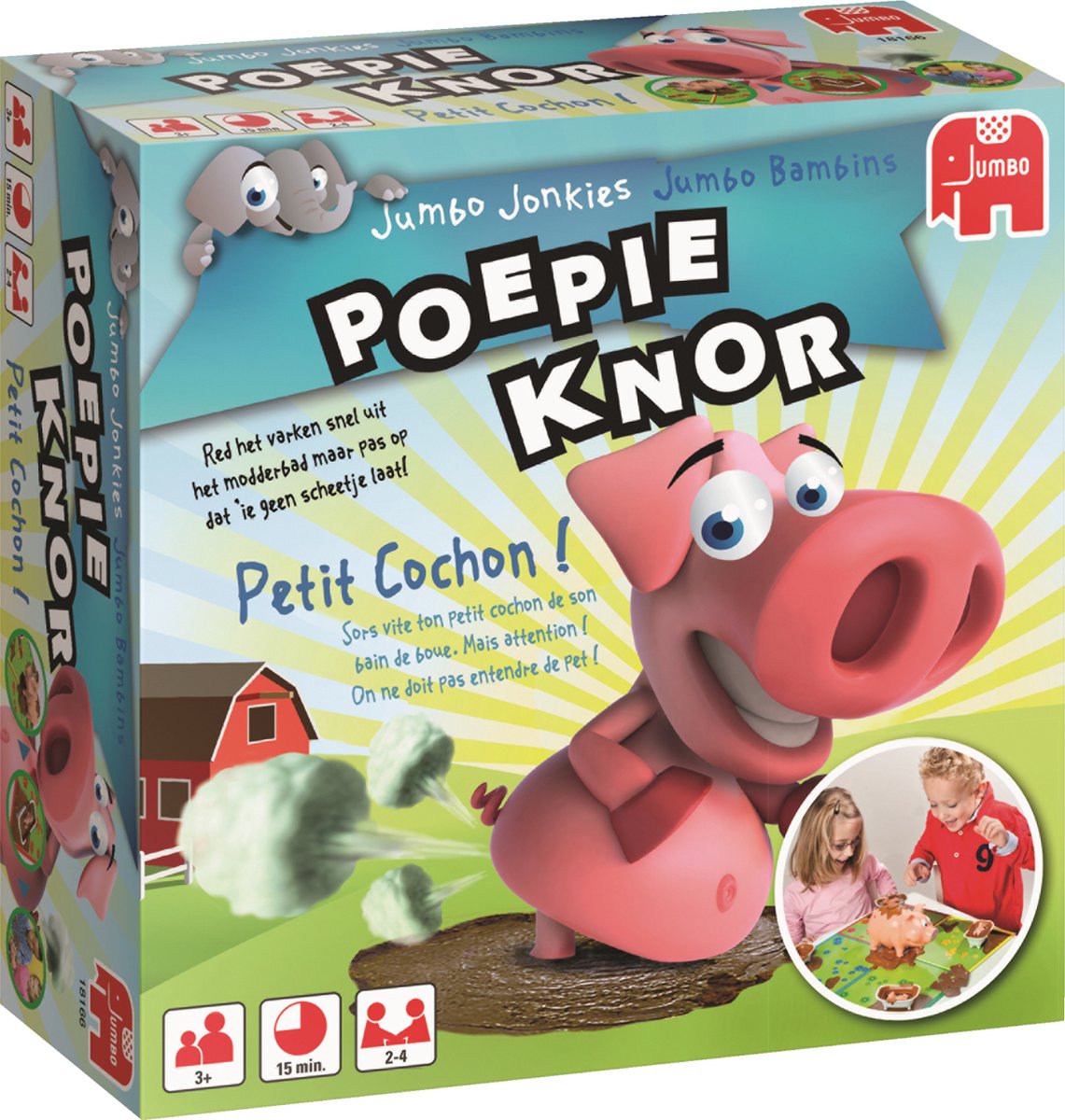 Jumbo-Poopy-Oink zum Kinderspiel