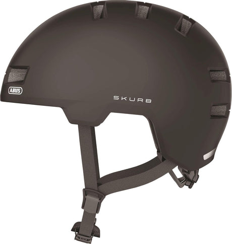 Abus Helm Skurb Samt Schwarz L 58-61cm