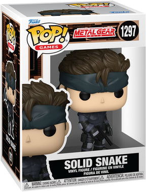 Funko pop games: metal gear solid - solid snake - pop #1297