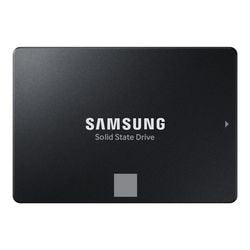 Samsung mz-77e1t0b 870 evo SSD, 1 TB, 2,5, SATA3, 6 Gbit/s, 3D V-NAND, 560 550 MB s, 512 MB DDR4