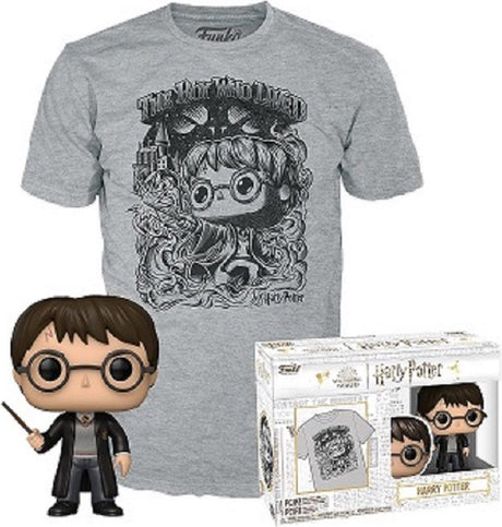 Funko-Pop! Filme: Harry Potter Tee Box #162 Metallic-Effekt – Größe XL