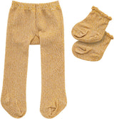 Dollsmaw mit Socken - Gold, 28-35 cm