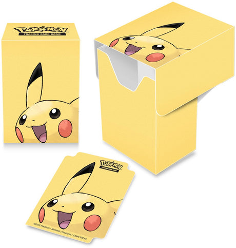 UltraPro Ultra Pro – Pokémon-Sammelkartenspiel – Pikachu-Vollansicht-Deck-Box – Vereinigtes Königreich