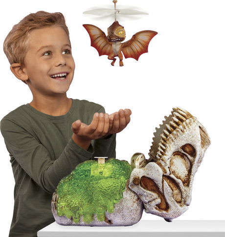 Grossmos fliegender Dino - s1 - orange