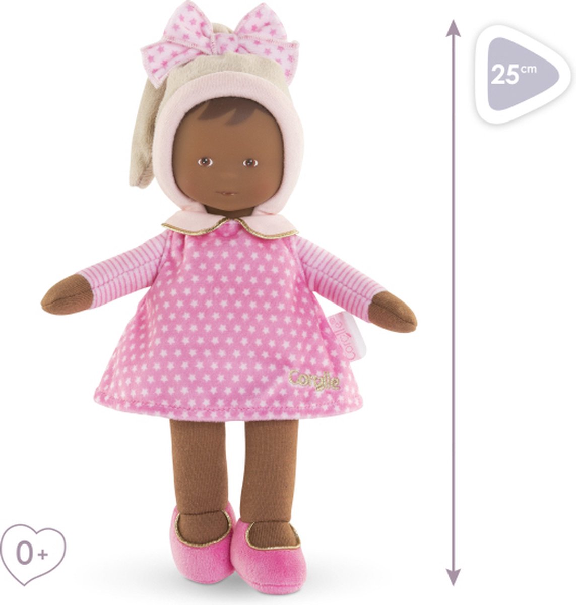 Corolle Mon Doudou Miss Pink Starry Dreams Pop, 25 cm