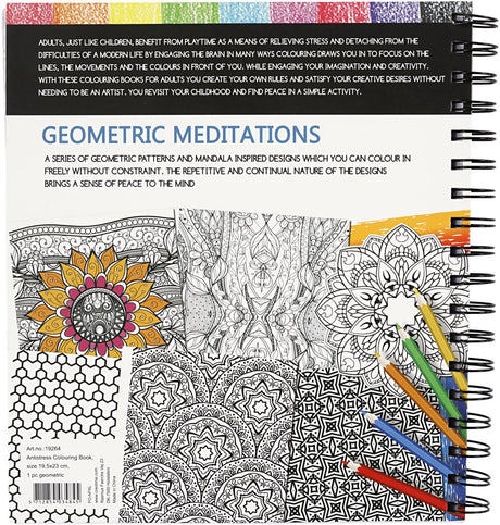 Https: www.cchobby.nl Malbuch-geometrische-Größe-19-5x23-cm-Anzahl-Seiten-64-1-Stück