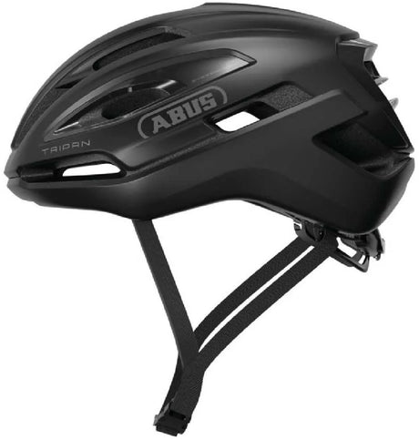 Abus Fahrradhelm Taipan Velvet Black M – 54–58 cm – Schwarz – für den Einsatz auf Gravelbikes geeignet – 275 g