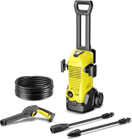 Kärcher K 3 Hochdruckreiniger – 120 bar – 380 l·h – 25 m²·h – geeignet für u.a. Auto - Fahrräder - kleine Terrassen - Balkon - Gartenmöbel und Motorräder