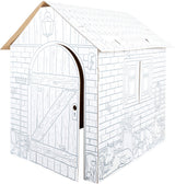 Kleiner Fuß - Papp Speelhuis Farm, 87x71x88cm