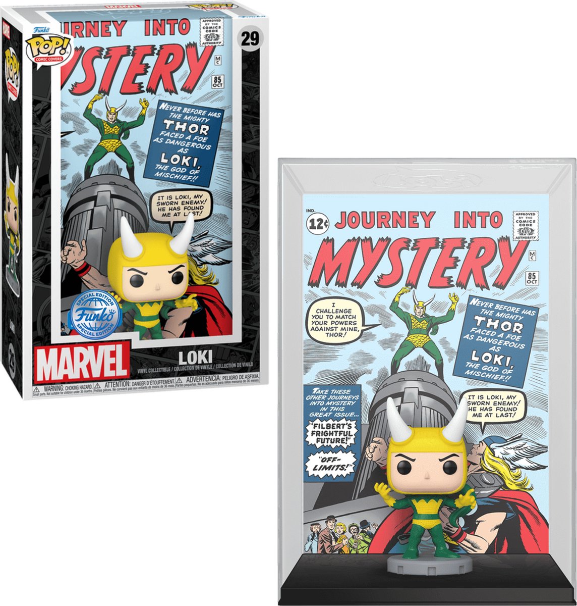 Funko pop! comic cover: loki - journey into mystery 29 exclusive