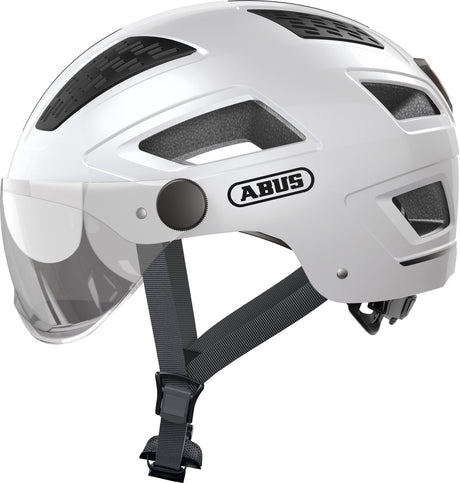 ABUS HELM HYBAN 2.0 ACE Polar White M 52-58 cm