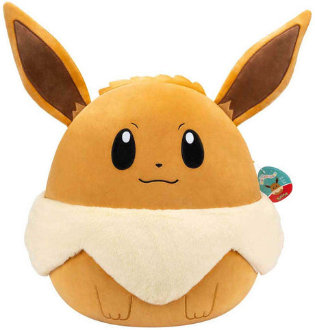 Squishmallows Pokémon Kuscheltier Plüsch – Evoli, 50 cm