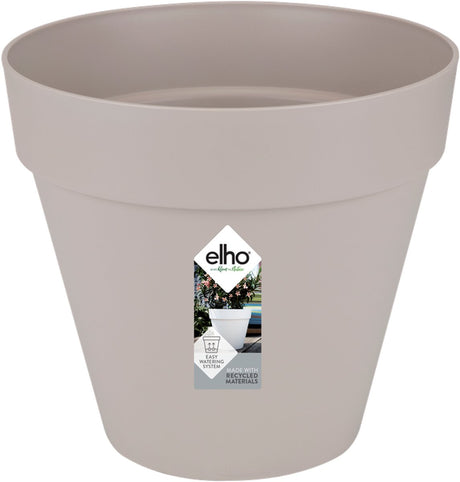 Elho loft urban rond 30 - bloempot voor buiten - ø 28.5 x h 26.0 cm - warm grijs