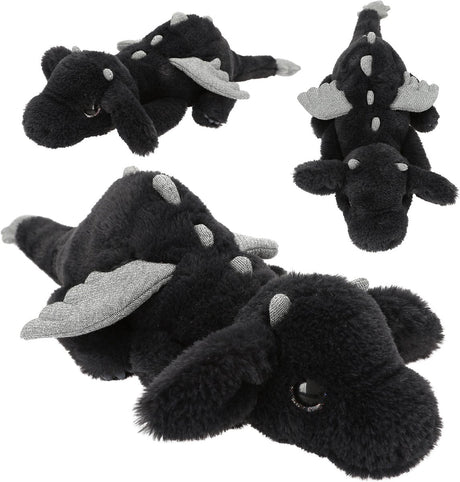 Depesche - Snukis Kuscheltier Drache - Schwarz
