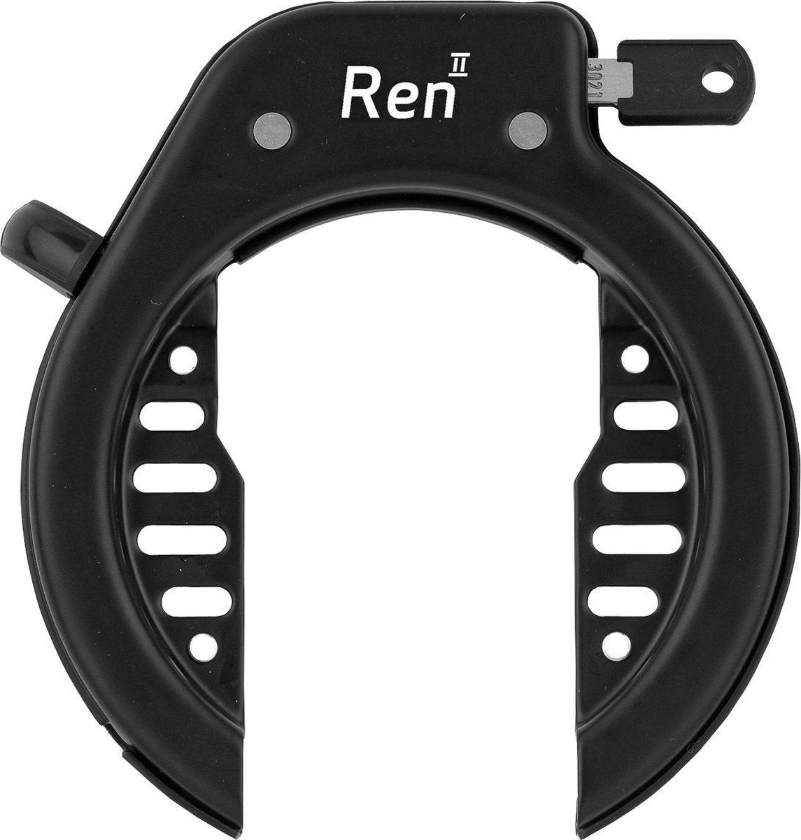 Axa Ren2 Stahl Slothuis 61 mm schwarz