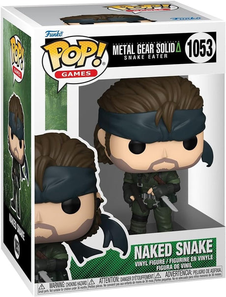 Funko Metal Gear Solid Snake Eater – nackte Schlange Vinylfigur 1053 Pop! Standard