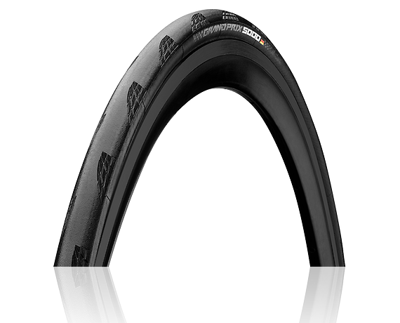 Continental Tire (30-622) 700-30C Grand Prix 5000 Schwarzes Klappband