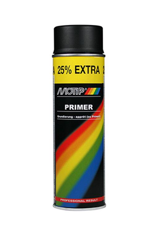Motip Spraydose 500ml Grundierung schwarz