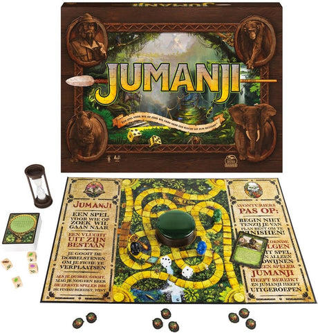Spin master games jumanji het spel - avonturenbordspel