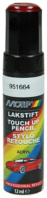 Motip 951664 - auto lakstift - rood metallic - 12 ml