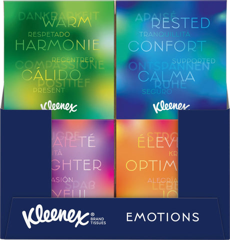 Kleenex-Taschentücher - Sammelbox - Vorteilspackung - 12 x 48 Stück (576 Taschentücher)