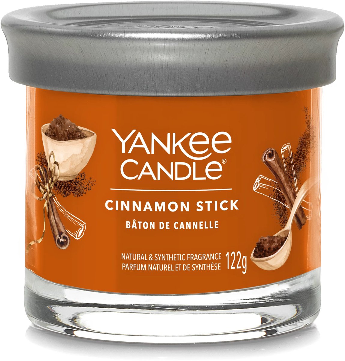 Yankee Candle – kleiner Becher mit Zimtstange