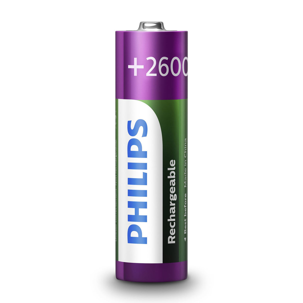 Batteriförsäljning Europa Philips AA -laddningsbara batterier, 4: a.