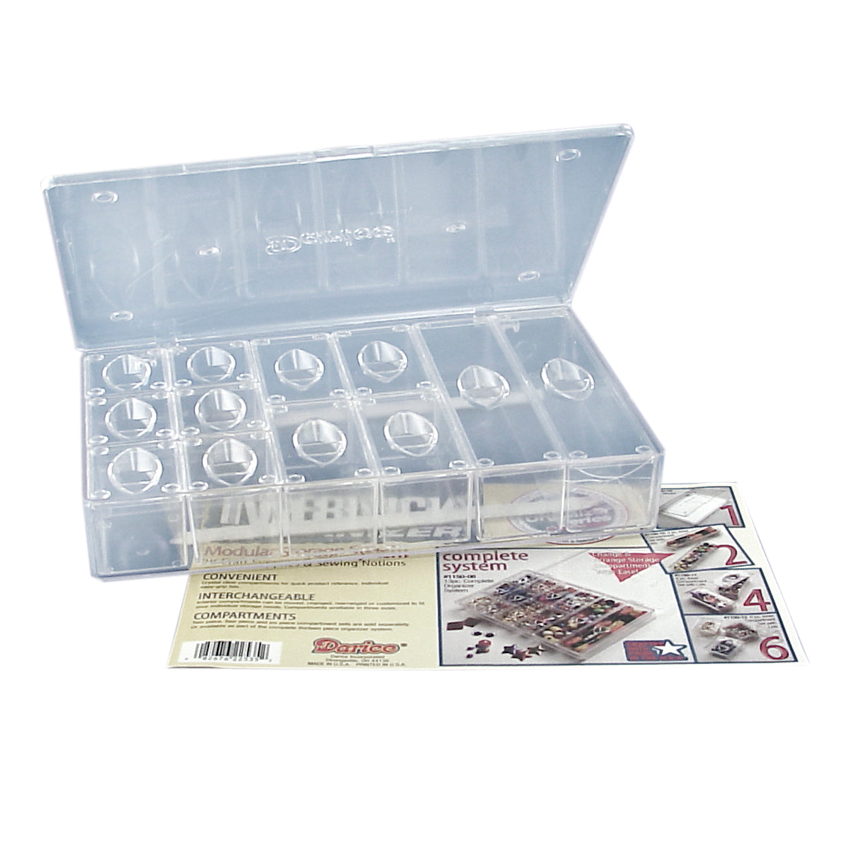 Darice • Aufbewahrungsbox-Interlock-Organizer