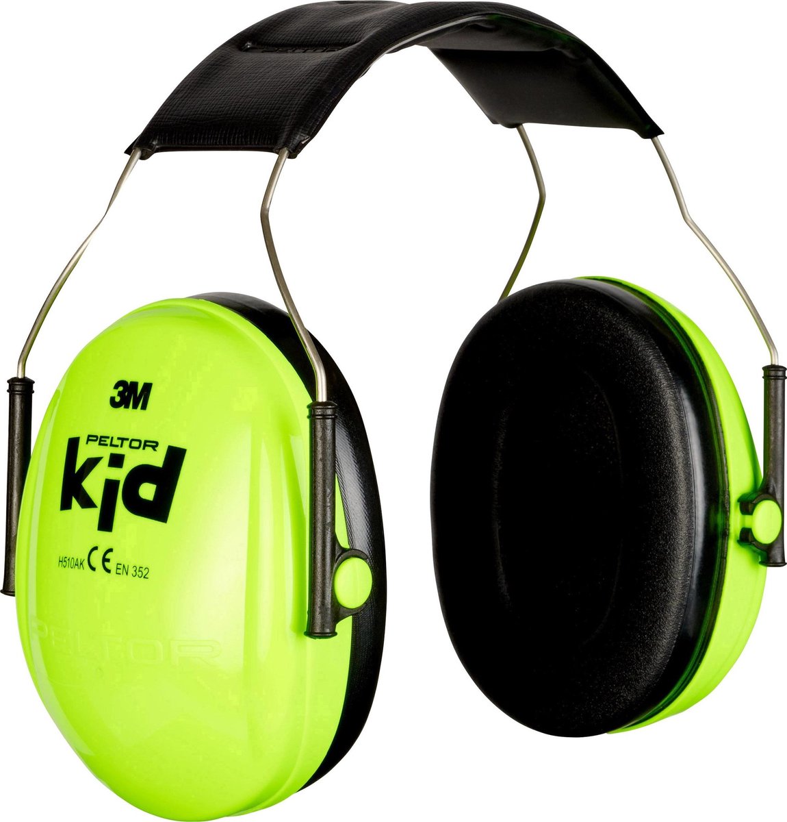 Peltor Kid – Gehörschutz für Kinder – SNR 27 dB – Neongrün