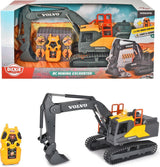 Dickie Toys RC Volvo Bagger – ab 3 Jahren – Licht und Sound – lenkbar