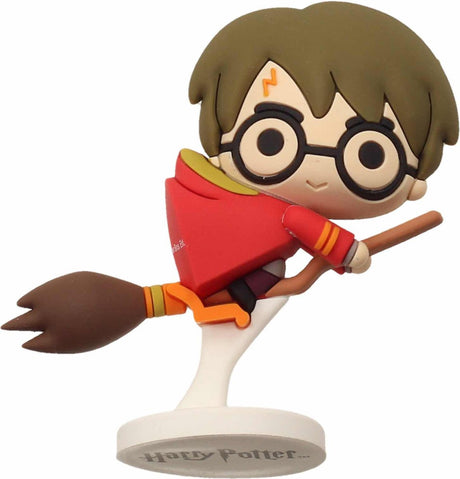 Harry Potter Nimbus Minifigur aus Gummi mit rotem Umhang
