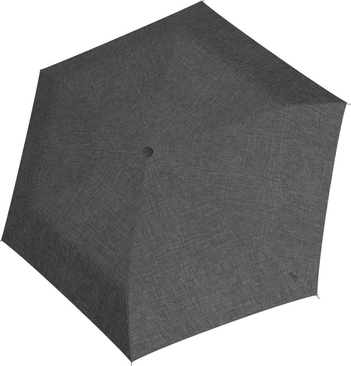 Reisenth Umbrella Pocket Mini faltbarer Minischirm – ø 97 cm – Twist Silbergrau