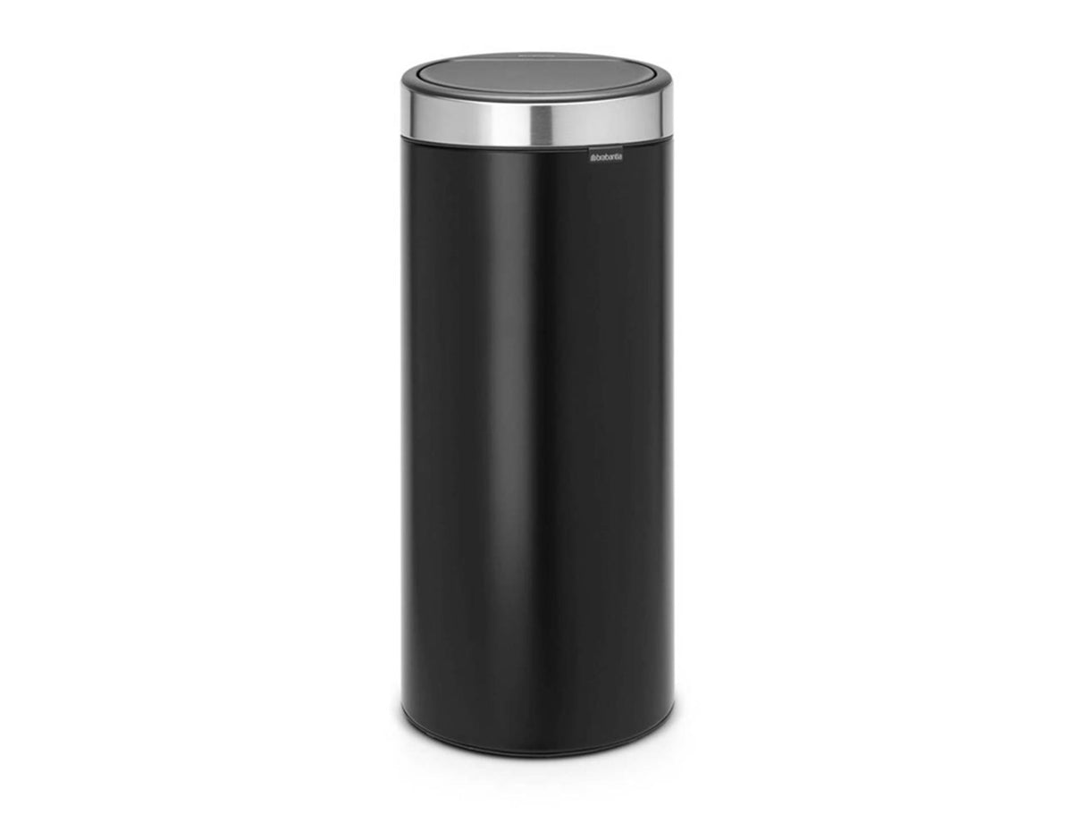 Brabantia Touch Mülleimer 30l mattschwarz