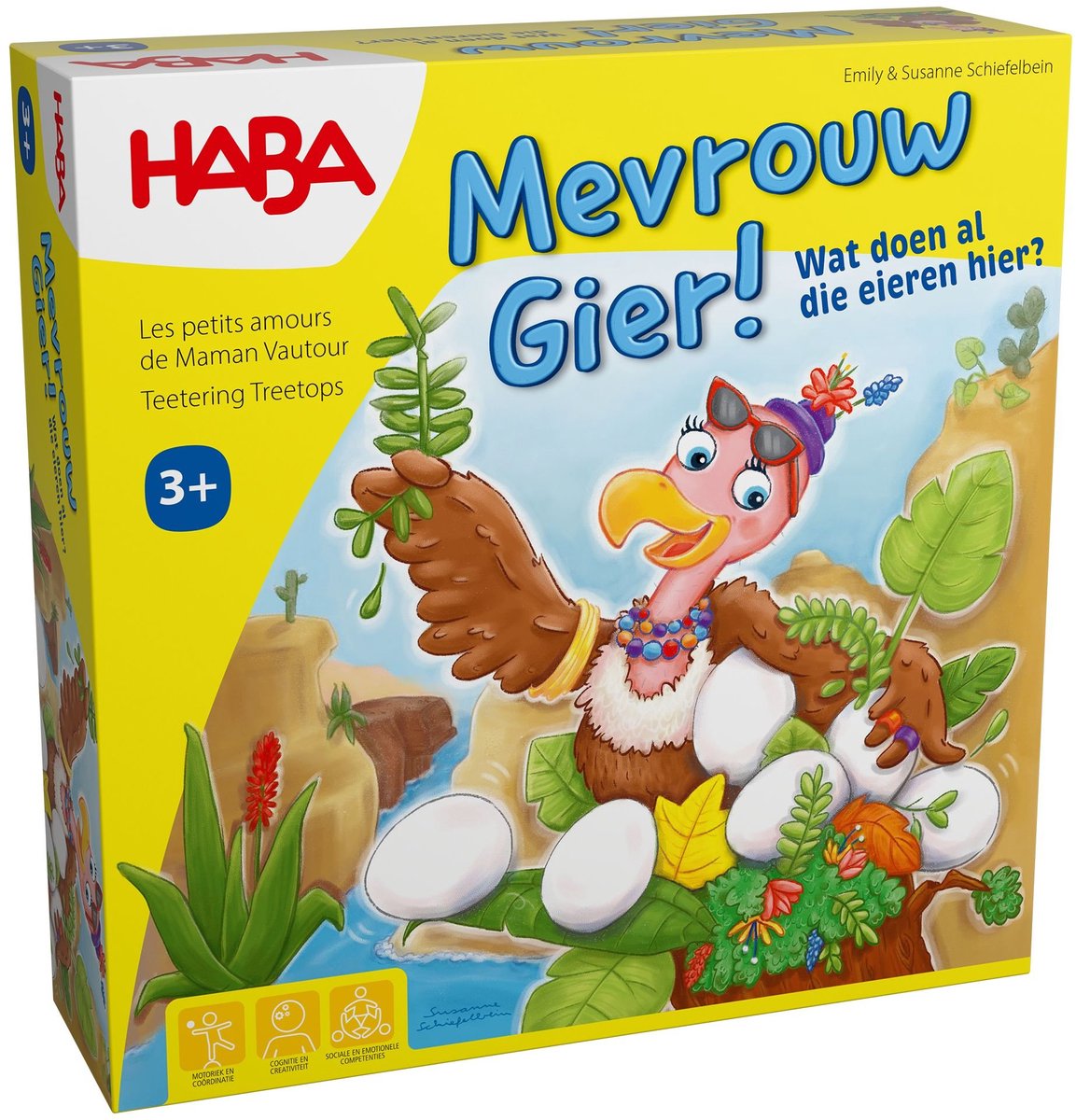 Haba | Familienspiel Mrs Vulture! Was machen all diese Eier hier?